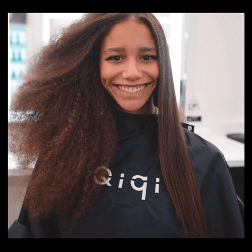 QiQi Natural Hair Straightening Treament in Springfield, MO - Blu Skies Salon